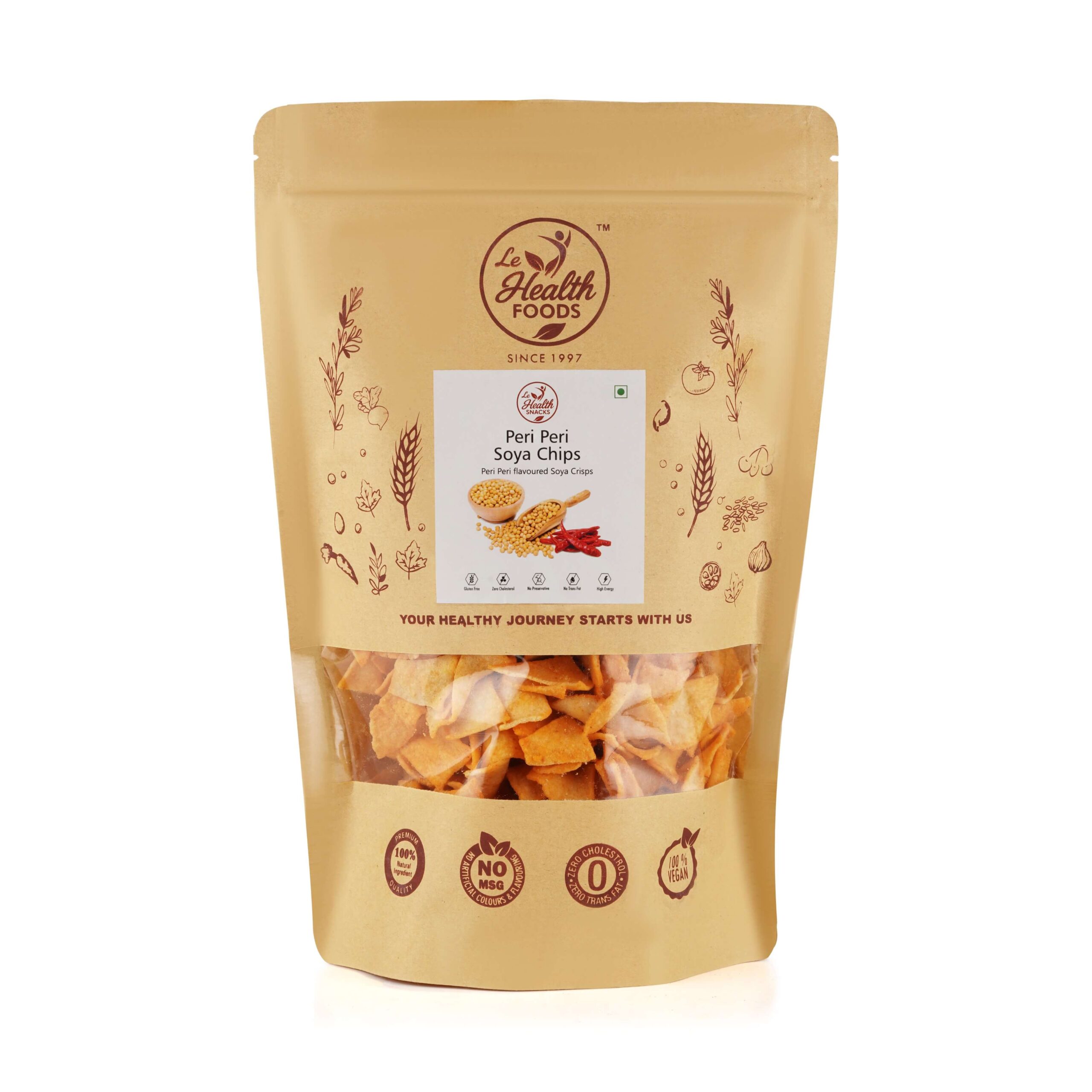 Peri Peri Soya Chips_1 Peri Peri Soya Chips | 200g - Image 2